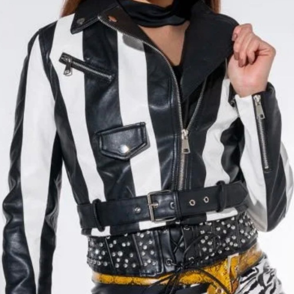 Beetlejuice Moto Jacket